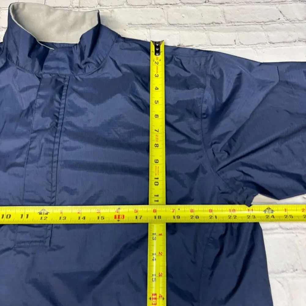 Peter Millar Water Men Short Sleeve Golf Windbreaker Jacket Size Medium C127 -22